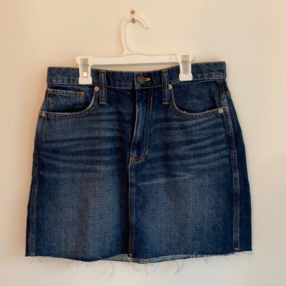 NWOT Madewell Denim Skirt Size 28
